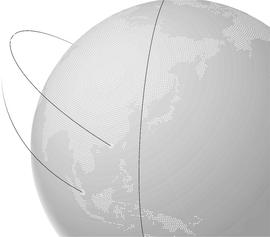 Globe image representing the global services offered by Shipa